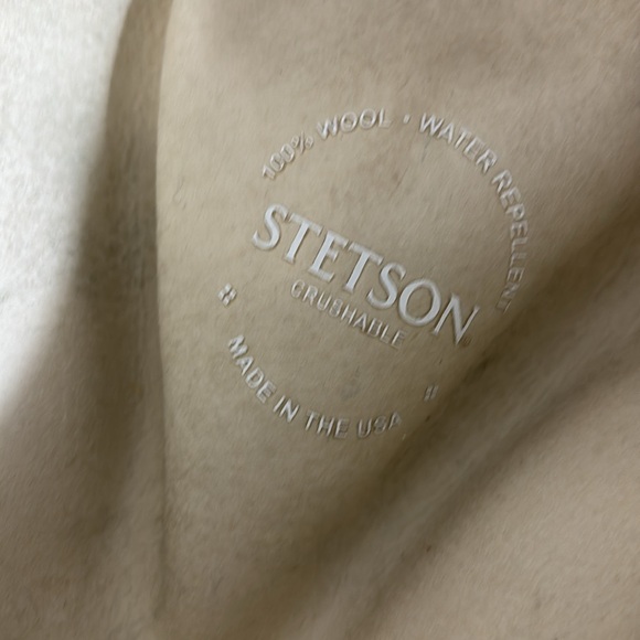 Stetson John Wayne by Stetson Cowboy Hat wool XL distressed - Picture 7 of 9